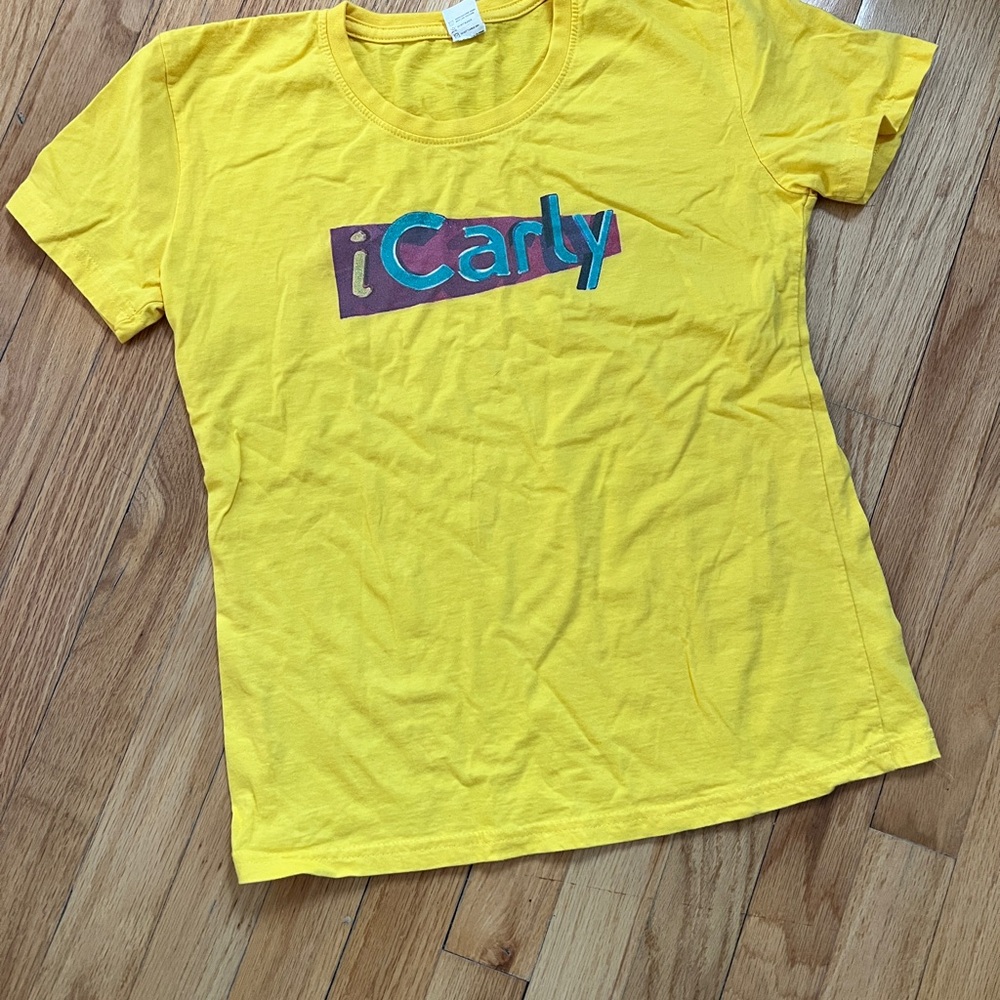 Yellow iCarly Kids T-Shirt